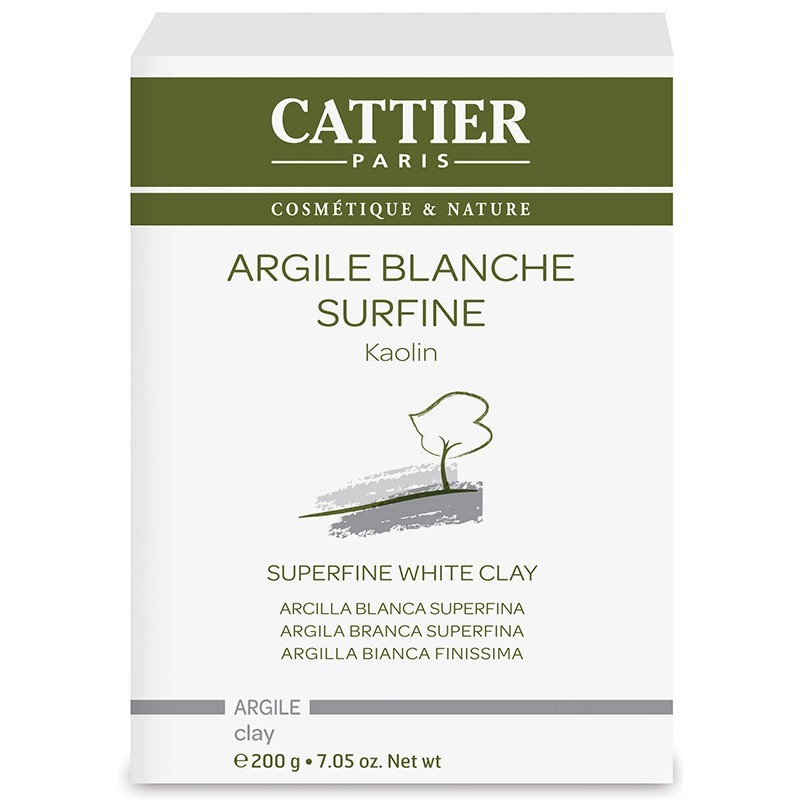 Arcilla Blanca Superfina 200 G Cattier