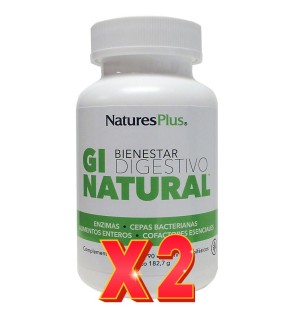 Pack de 2 unidades Gi Natural 90 Comprimidos Natures Plus