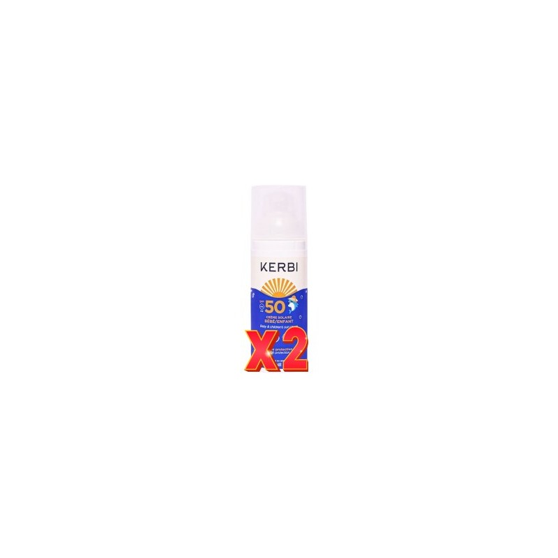 Pack de 2 unidades Kerbi Leche Solar Mineral Spf50 50 Ml Kerbi Pack de 2 unidades Kerbi Leche Solar Mineral Spf50 50 Ml Kerbi