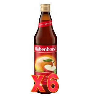 Pack de 6 unidades Zumo Manzana-Mango Ecologico 750 Ml Rabenhorst