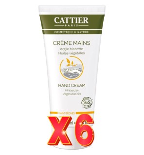 Pack de 6 unidades Crema De Manos-Manos Secas 75 Ml Cattier