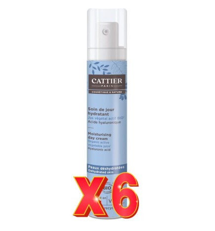Pack de 6 unidades Crema Hidratante De Dia 50 Ml Cattier