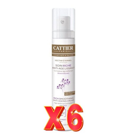 Pack de 6 unidades Cuidado Antiedad Textura Cremosa 50 Ml Cattier