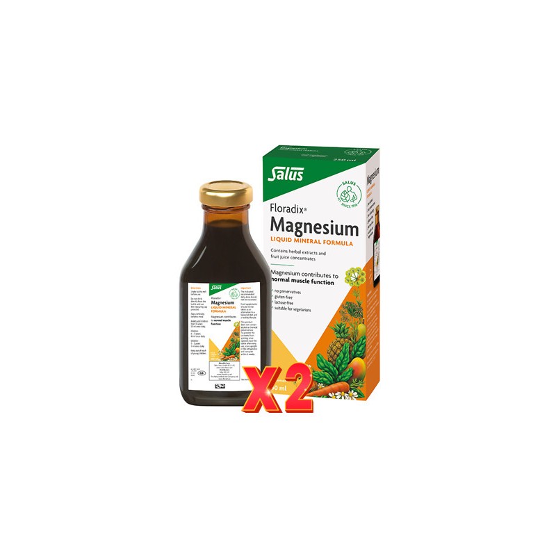 Pack de 2 unidades Salufit Magnesio 250 ml Salus