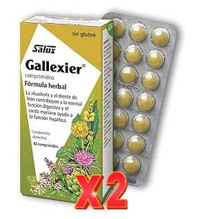 Pack de 2 unidades Gallexier 84 comprimidos Salus
