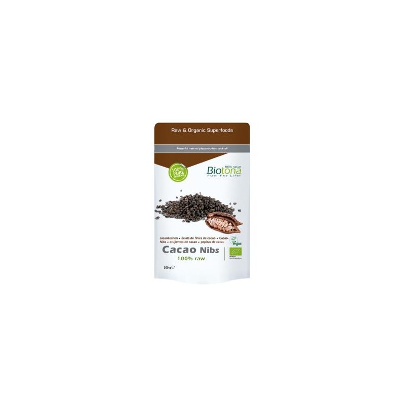 Cacao Nibs/Trocitos De Ccao Superfood Bio 200 Gramos Biotona