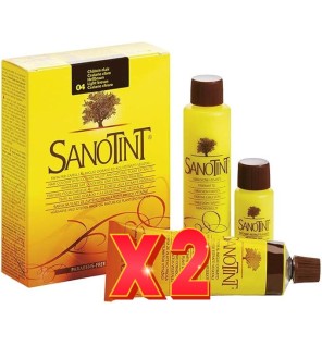Pack de 2 unidades SANOTINT Classic 04 Castaño claro