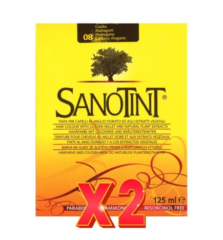 Pack de 2 unidades SANOTINT Classic 08 Caoba
