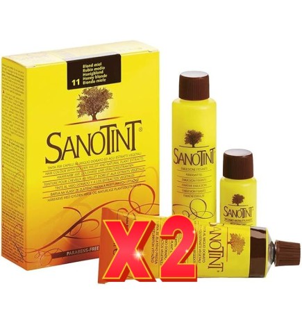 Pack de 2 unidades SANOTINT Classic 11 Rubio medio