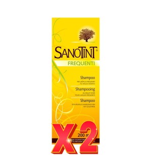 Pack de 2 unidades SANOTINT Champú Frequenti /Uso Frecuente 200 ml