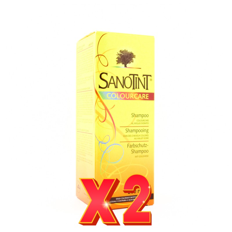 Pack de 2 unidades SANOTINT Champú Colourcare / Protección color 200 ml Pack de 2 unidades SANOTINT Champú Colourcare / Protección color 200 ml