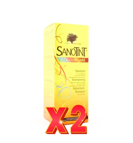 Pack de 2 unidades SANOTINT Champú Colourcare / Protección color 200 ml