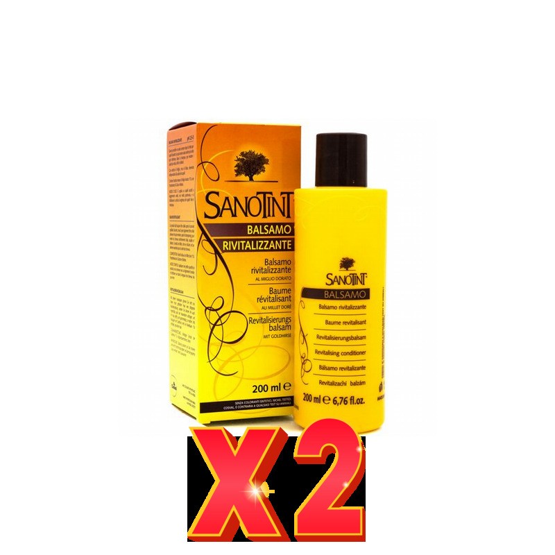 Pack de 2 unidades SANOTINT Balsamo Revitalizante 200 ml Pack de 2 unidades SANOTINT Balsamo Revitalizante 200 ml