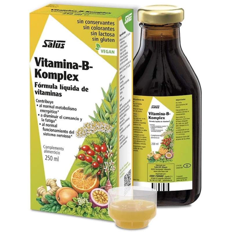 Vitamina-B-Komplex 250 ml Salus Vitamina-B-Komplex 250 ml Salus