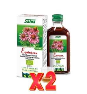 Pack de 2 unidades Equinácea jugo bio 200 ml Schoenenberger Salus 200 ml Schoenenberger Salus
