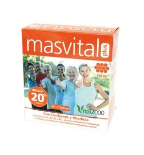 Masvital Plus 20 Sobres Vital 2000