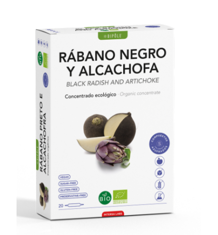 Rabano Negro Y Alcachofa 20 Amp Bio Intersa