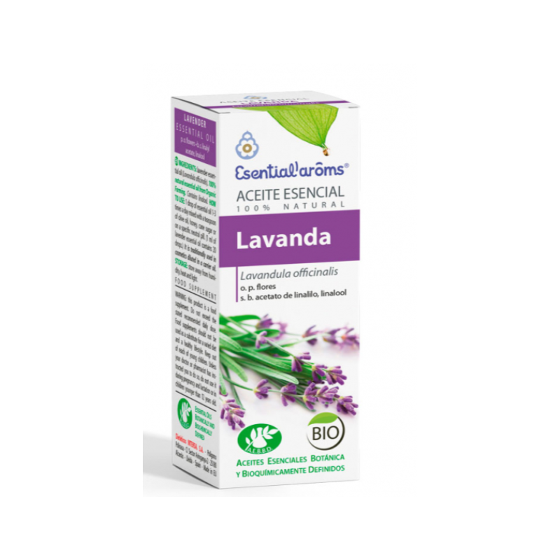 Aceite Esencial Lavanda Bio 10 Ml Esential Aroms Aceite Esencial Lavanda Bio 10 Ml Esential Aroms