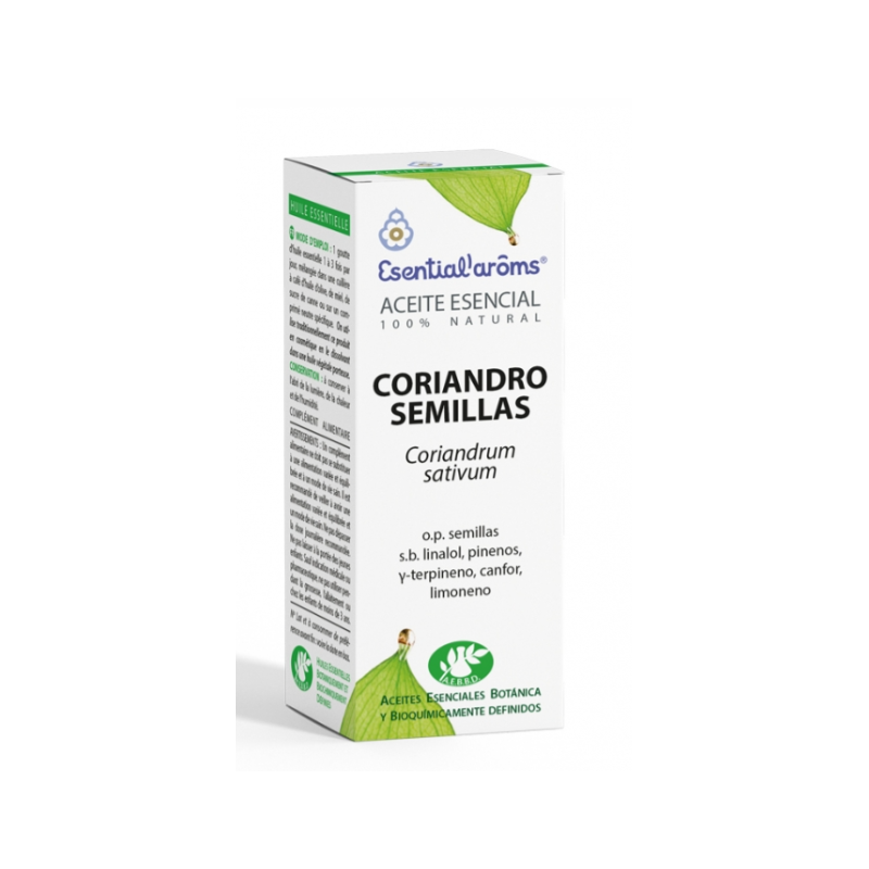 Aceite Esencial Coriandro Semillas 10 Ml Esential Aroms