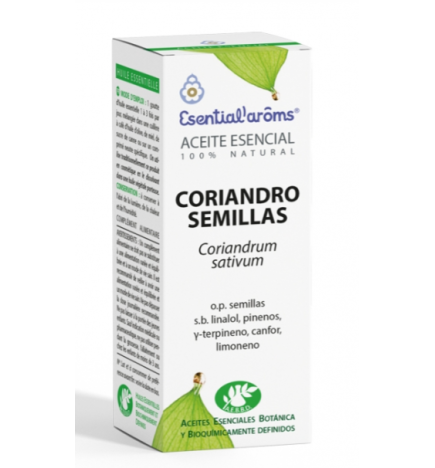 Aceite Esencial Coriandro Semillas 30 Ml Esential Aroms