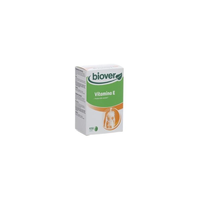 Vitamina E natural 45 IU 100 capsulas Biover Vitamina E natural 45 IU 100 capsulas Biover