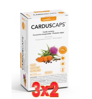 Pack 3x2 unidades Cardus Caps - 60 Capsulas Intersa