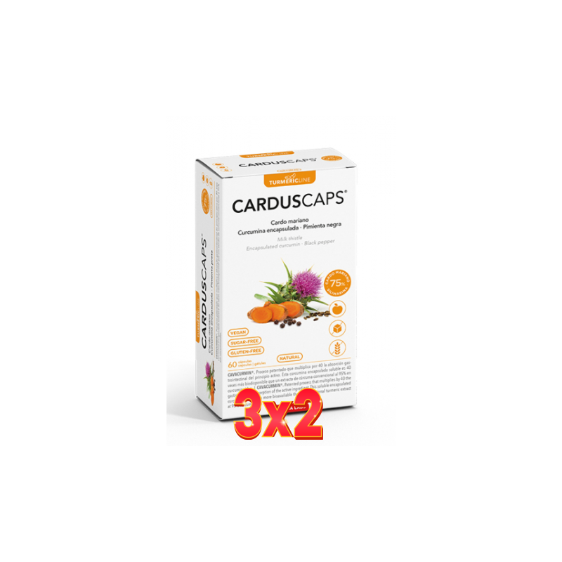Pack 3x2 unidades Cardus Caps - 60 Capsulas Intersa Pack 3x2 unidades Cardus Caps - 60 Capsulas Intersa