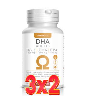 Pack 3x2 unidades Dha Adultos 90 Perlas Intersa