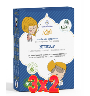 Pack 3x2 unidades Nitstop Pack Cuidado Capilar Infantil Esential Aroms