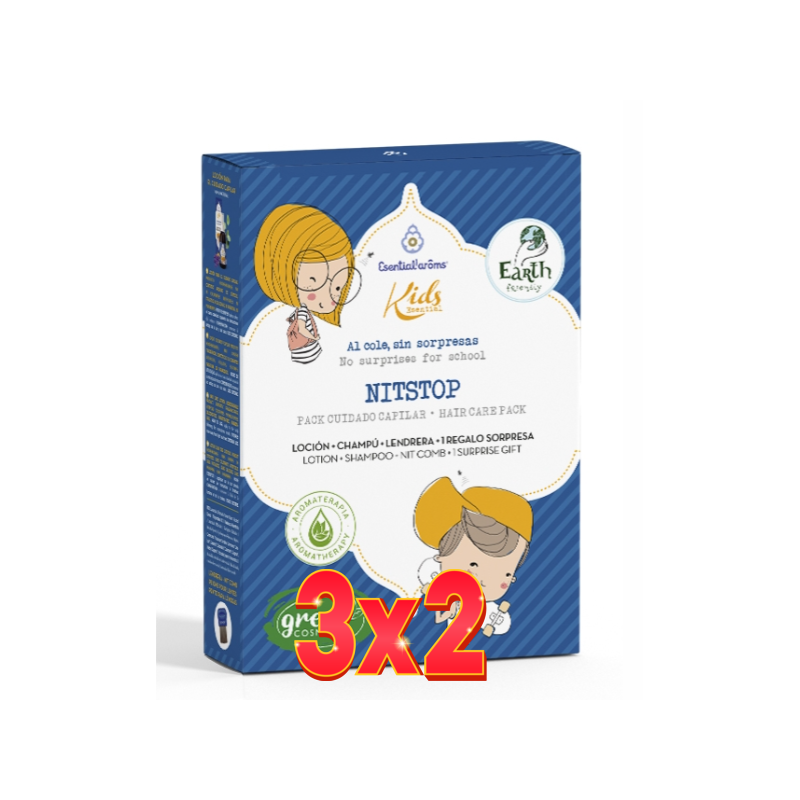 Pack 3x2 unidades Nitstop Pack Cuidado Capilar Infantil Esential Aroms Pack 3x2 unidades Nitstop Pack Cuidado Capilar Infantil Esential Aroms
