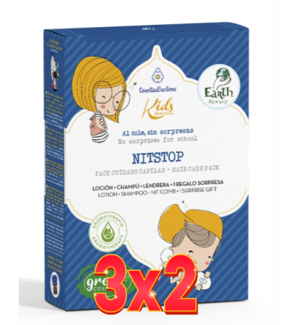 Pack 3x2 unidades Nitstop Pack Cuidado Capilar Infantil Esential Aroms