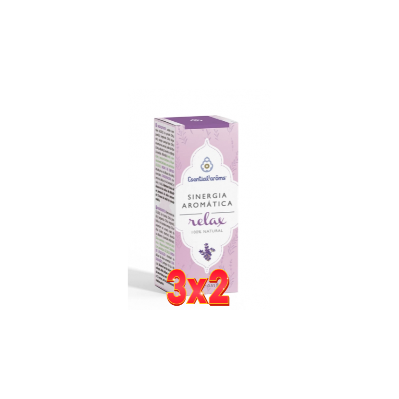 Pack 3x2 unidades Sinergia Aromatica Relax 15 Ml Esential Aroms Pack 3x2 unidades Sinergia Aromatica Relax 15 Ml Esential Aroms