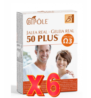 Pack 6 unidades 50 Plus-Jalea 20 Ampollas Intersa