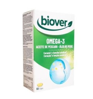 Omega3 aceite de pescado 60 capsulas Biover