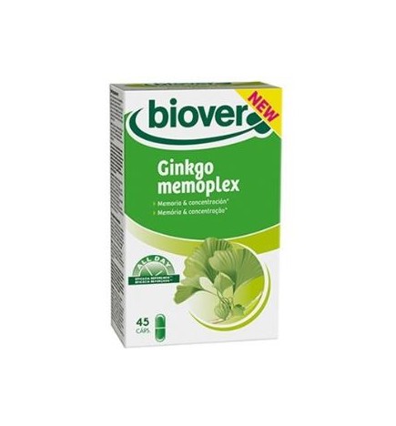 Ginkgo (memoria y concentración) memoplex 45 capsulas Biover