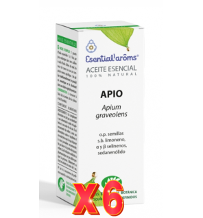 Pack 6 unidades Aceite Esencial Apio 10 Ml Esential Aroms