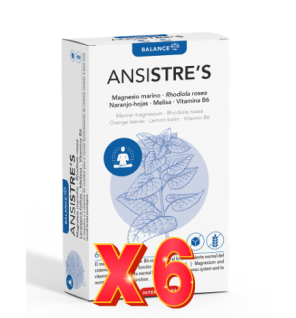 Pack 6 unidades Ansistre'S 60 CAPS Intersa