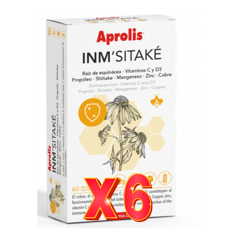 Pack 6 unidades Aprolis A-V (Anti-Vir) Extractos 30 Ml Intersa Pack 6 unidades Aprolis A-V (Anti-Vir) Extractos 30 Ml Intersa