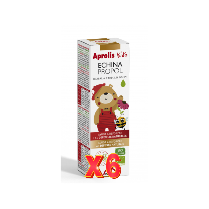 Pack 6 unidades Aprolis Kids Echina-Propol 50 Ml Bio Intersa