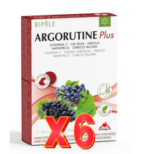 Pack 6 unidades Argorutine Plus 20 Ampollas Intersa