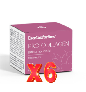 Pack 6 unidades Pro-Collagen Plumping Lip Balm Cosmos 5 Gr Esential Aroms