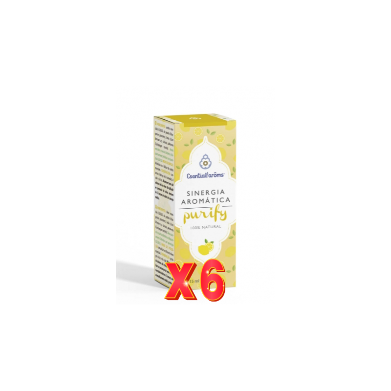 Pack 6 unidades Sinergia Aromatica Purify 100 Ml Esential Aroms