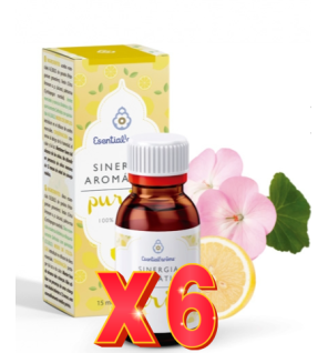 Pack 6 unidades Sinergia Aromatica Purify 15 Ml Esential Aroms