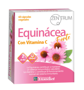 Equinacea Forte con Vitamina c 60 capsulas de Zentrum