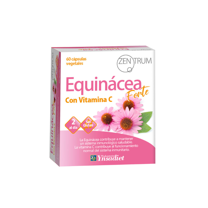 Equinacea Forte con Vitamina c 60 capsulas de Zentrum
