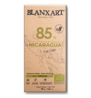 Chocolate Negro 85% Nicaragua 75 Gr Eco Blanxart