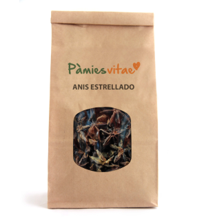 ANIS ESTRELLADO - Illicium verum 60 gramos de Pamies Vitae