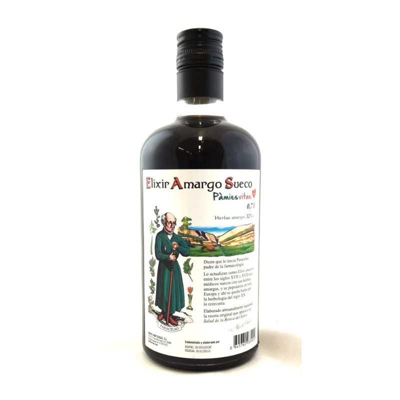 Elixir Amargo Sueco Pàmies Vitae (700 ml) de Pamies Vitae