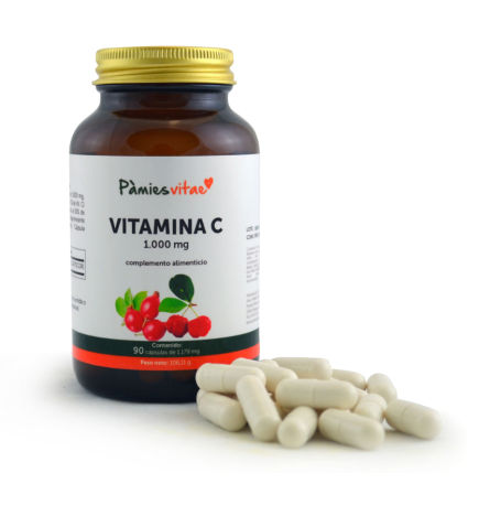 Vitamina C PV (90 cápsulas) de Pamies Vitae
