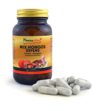 Mix Hongos Defens PV (60 cápsulas) de Pamies Vitae
